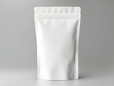 Block Bottom Bags with Pull ZIpper