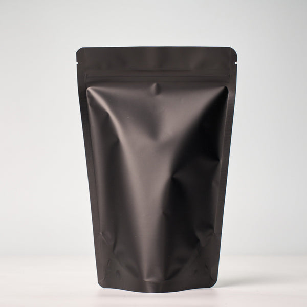 14-16 oz Stand Up Pouch with Valve with Zipper