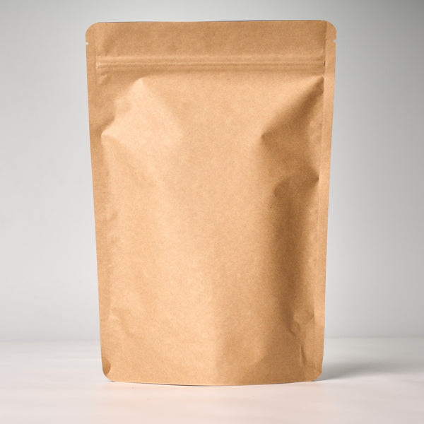 12 oz Stand Up Pouch with Valve with Zipper